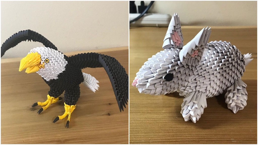 3D Origami Animals