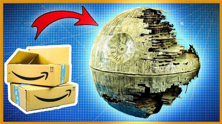 Cardboard Death Star