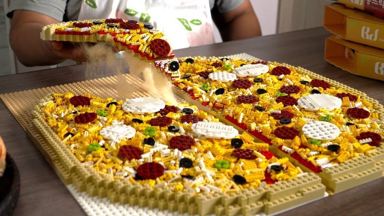 Extra Large LEGO Pizza