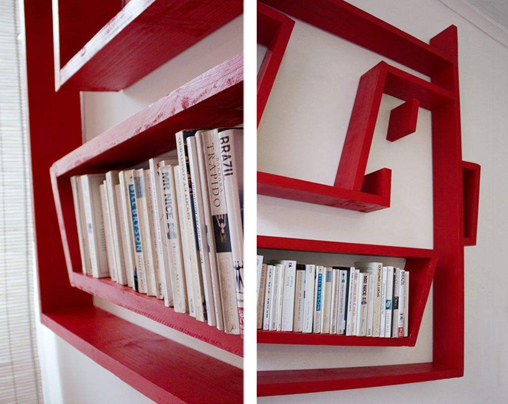 How to Build a DIY Bookshelf That Looks Like the Smiling Face of a