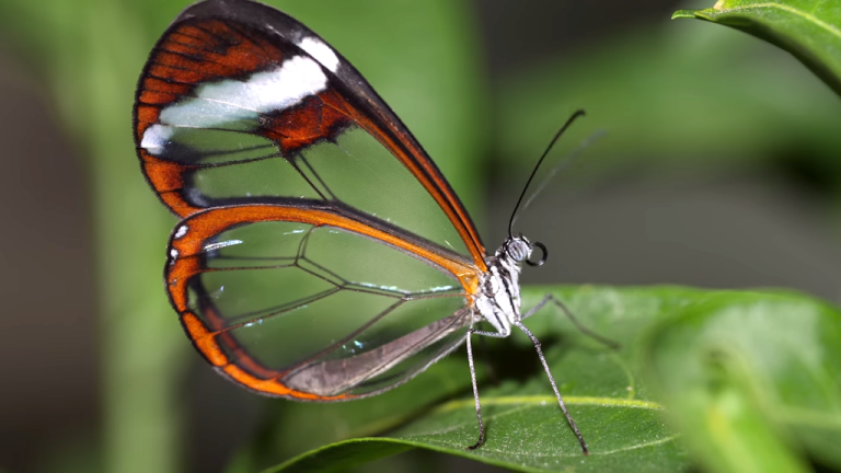 Glasswing Butterfly