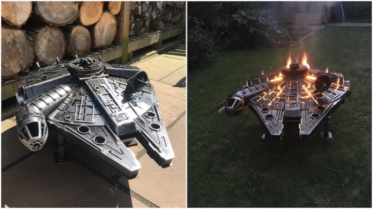 Millennium Falcon Fire Pit