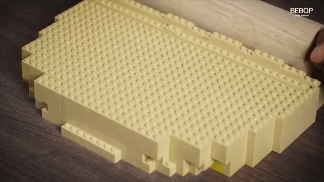 Rolling Out Lego Dough