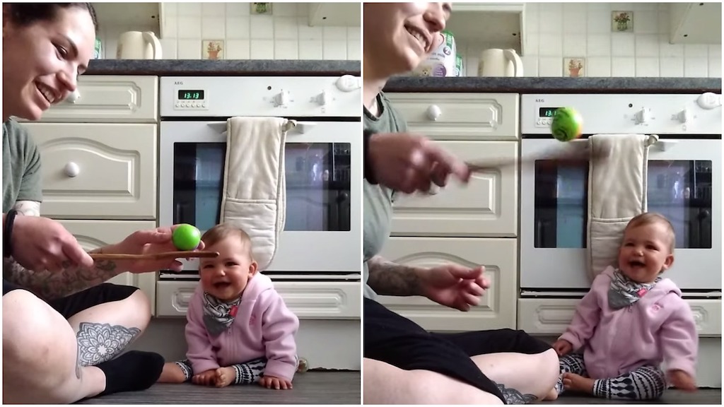 Baby Contagious Laughter