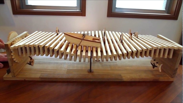 Boat Kinetic Wave Sculpture