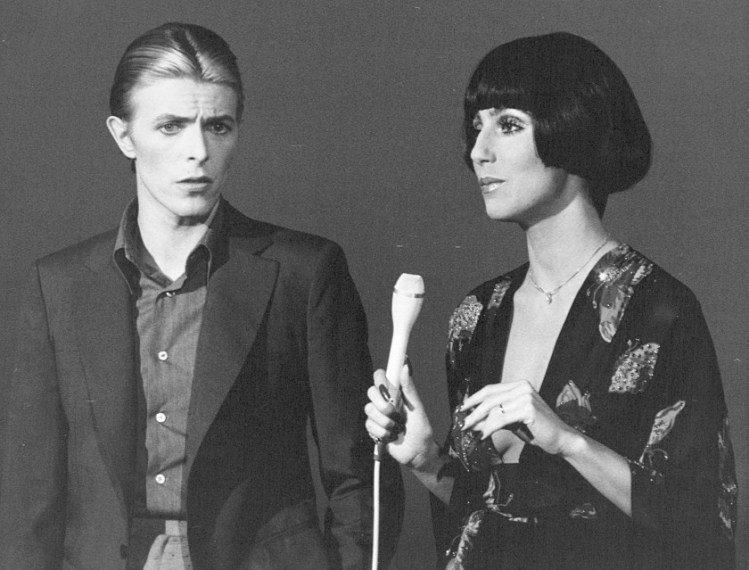 David Bowie and Cher