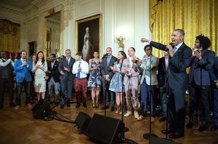 Hamilton Cast at White House