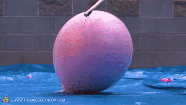 Aan boord transactie kust Slow Motion Footage of Popping a Balloon Inside a Balloon Inside a Balloon  Inside a Balloon