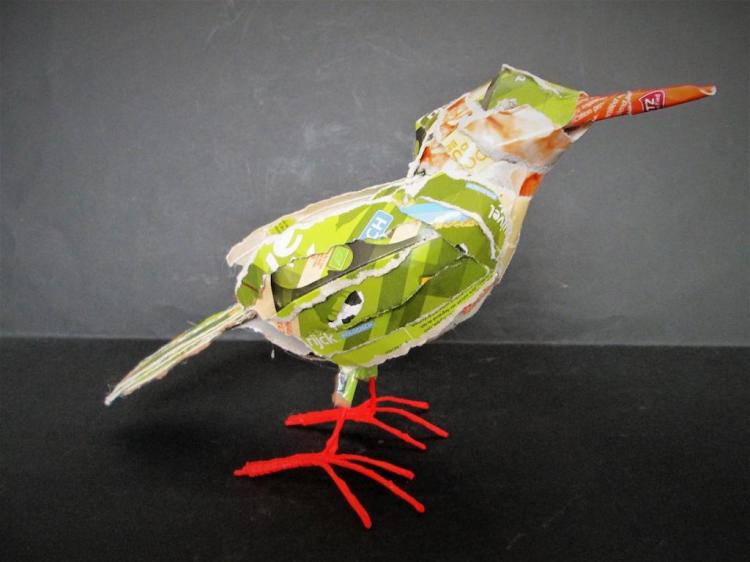 Recycled Box Bird Garden Pieper