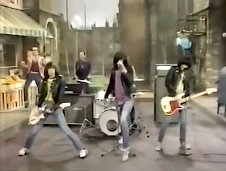 The Ramones Live on Shanana Show 1979
