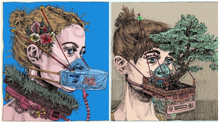 Wonderfully Absurd Innovative Environmental Face Masks