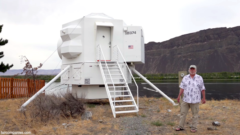 Apollo Lunar Lander Tiny Home