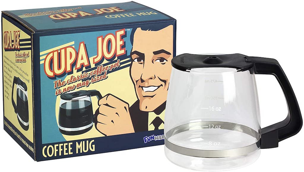 Barbuzzo Cupa Joe Coffee Pot Mug Box
