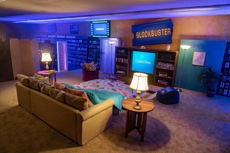 Last Blockbuster on AirBnB