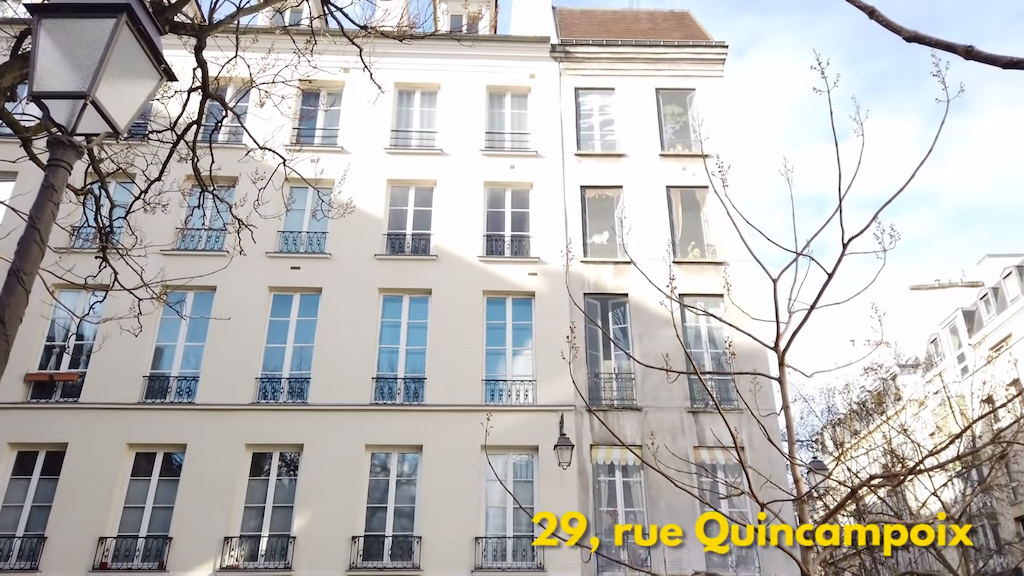 Paris Fake Buildings rue Quincampoix