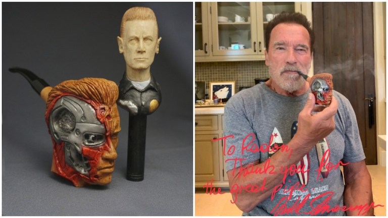 Arnold Schwarzenegger Pipe