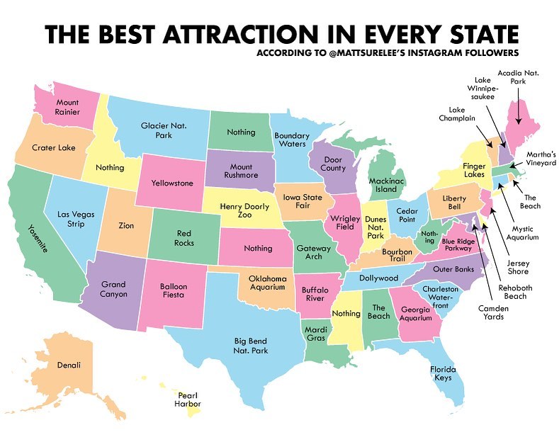 Best Attraction in Every State