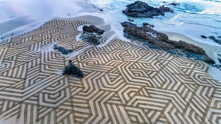 Fractal Sand Paintings