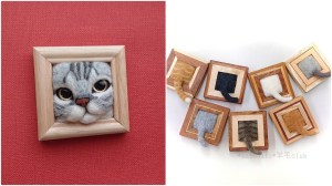 Framed Cat Heads and Tails