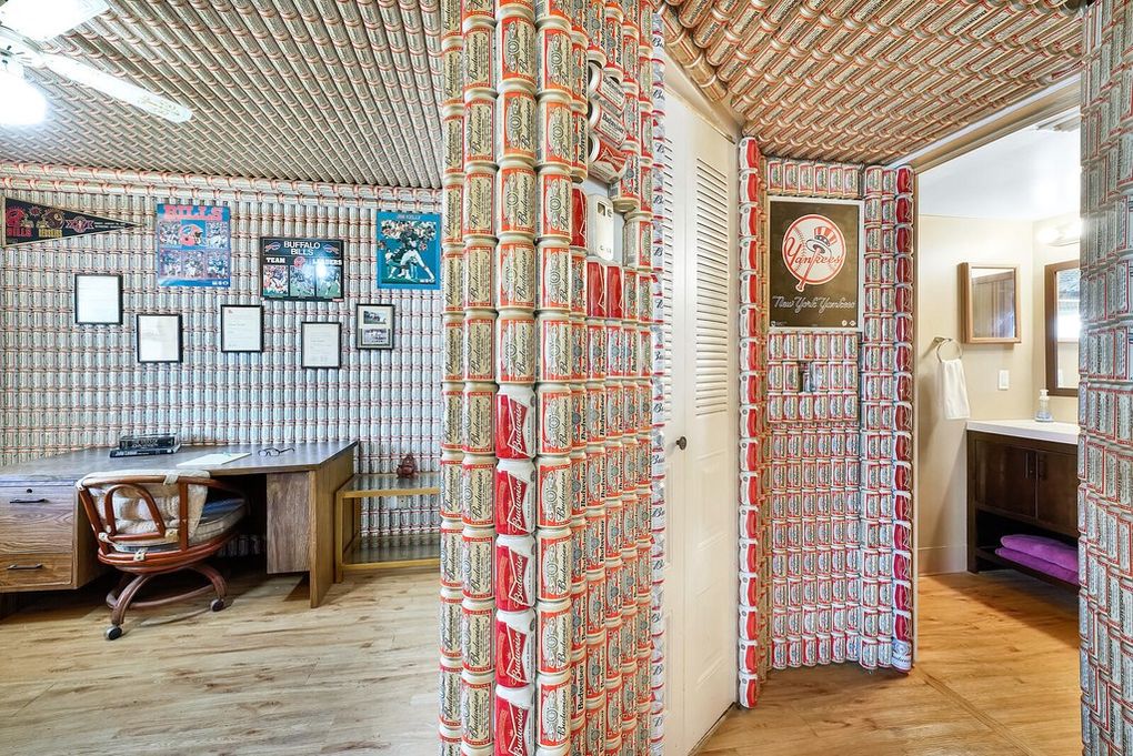 Lucerne Lakes Beer Can House Hallway