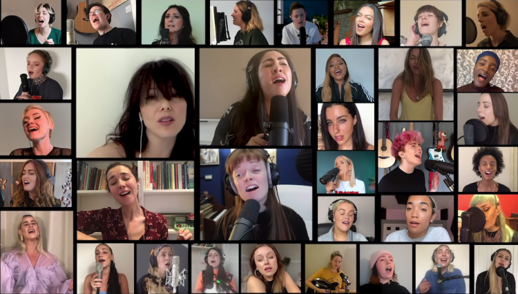 40 Female Arts Perform Dreams by The Cranberries