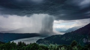 Cloudburst Over Lake Millstatt
