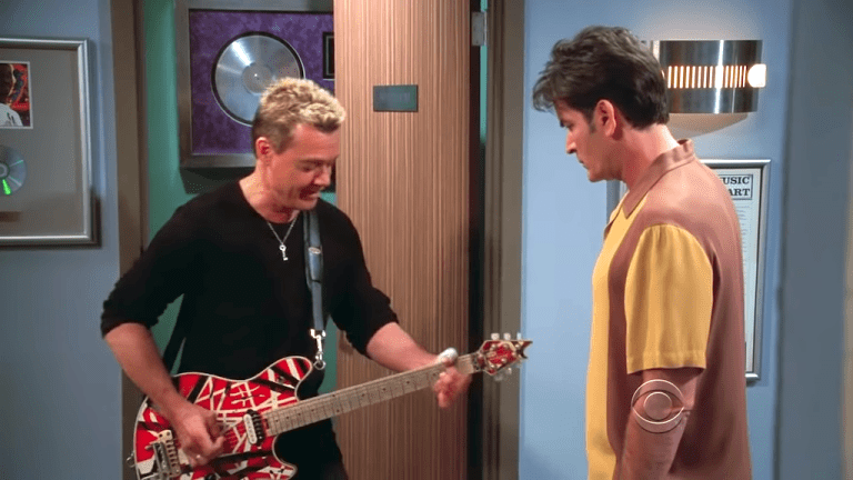 Eddie Van Halen on Two and a Half Men