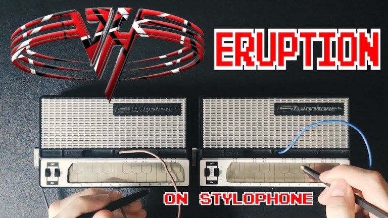 Eruption on Stylophone