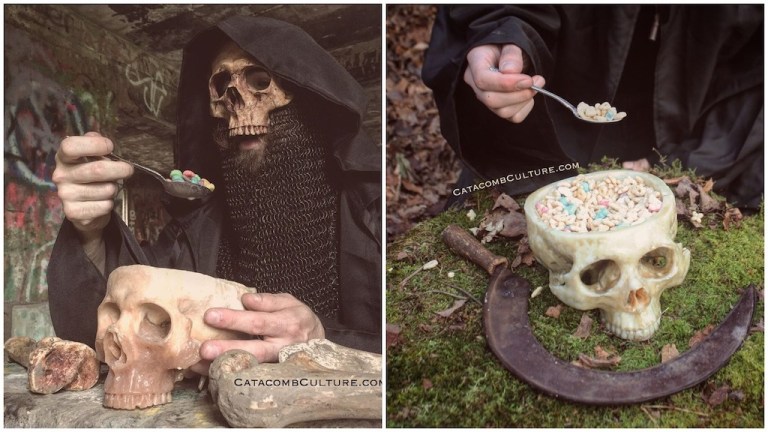 Human Skull Bowls