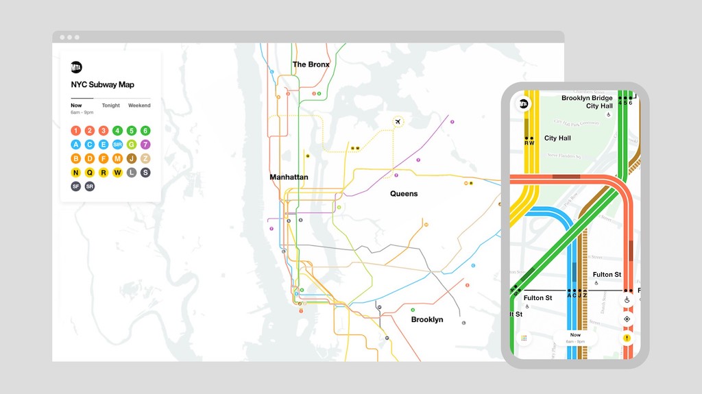 NYC Live Subway Map