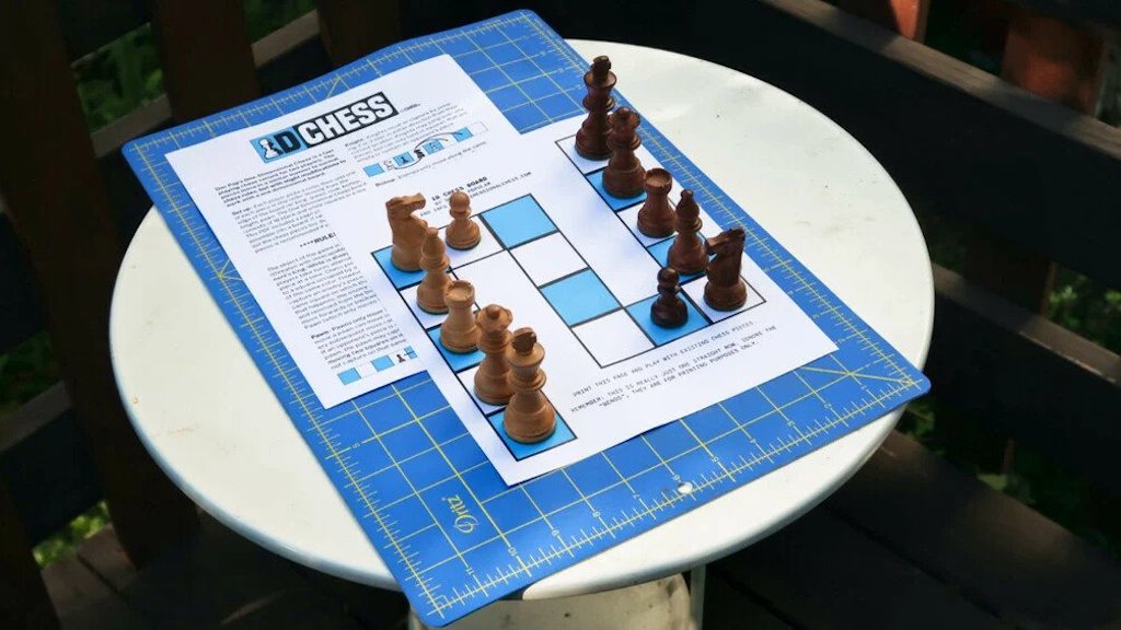 One Dimensional Chess Printout