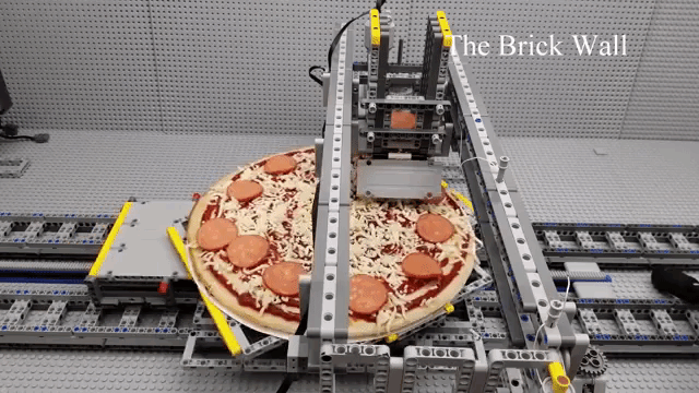 Pizza LEGO Assembly Line
