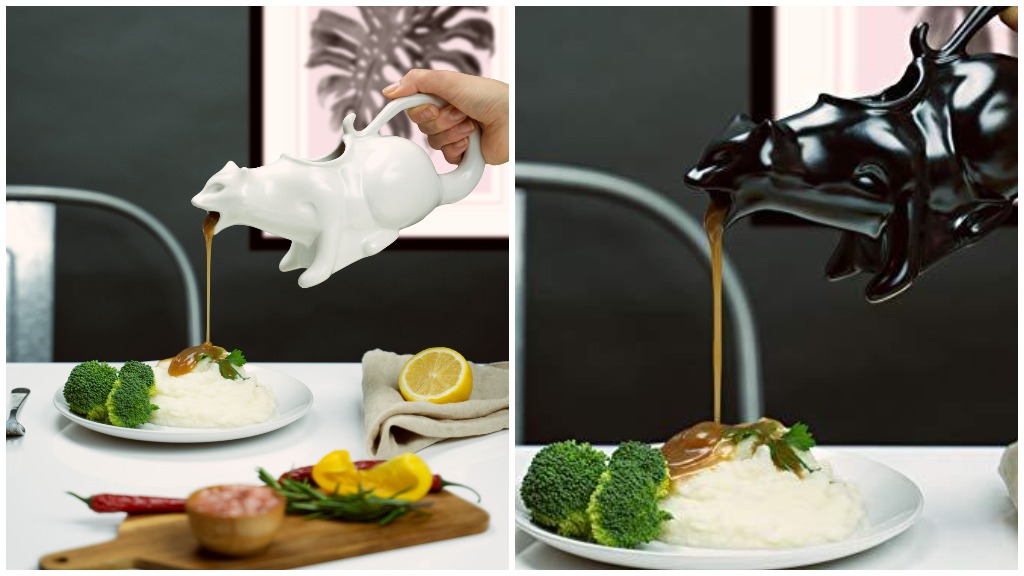 The Return of the Puking Cat Gravy Boat