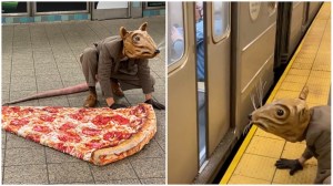 Buddy the NYC Subway Rat