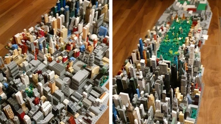 Manhattan in LEGO