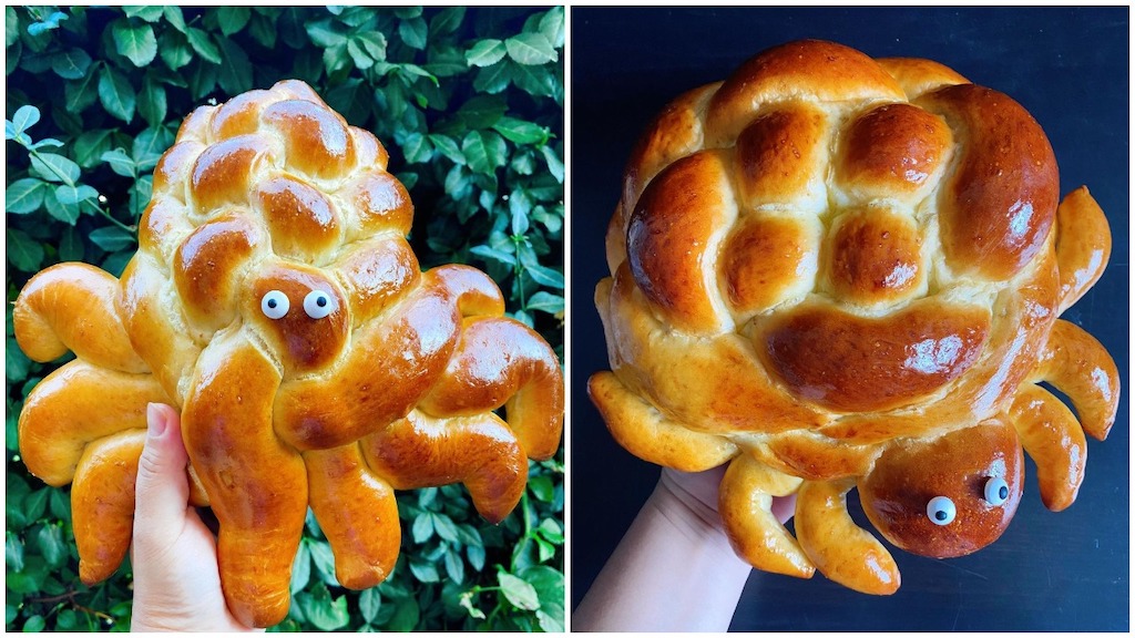 Adorable-Animals-Made-From-Braided-Bread