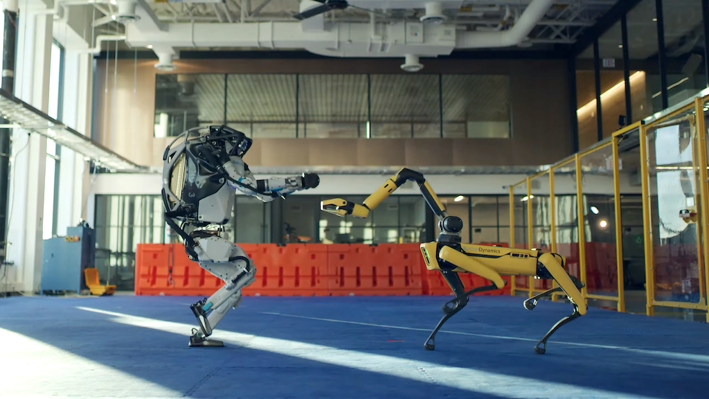 Boston Dynamics Robots Dancing To 'Do You Love Me?'