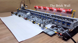 LEGO Wrapping Paper Cutting Machine