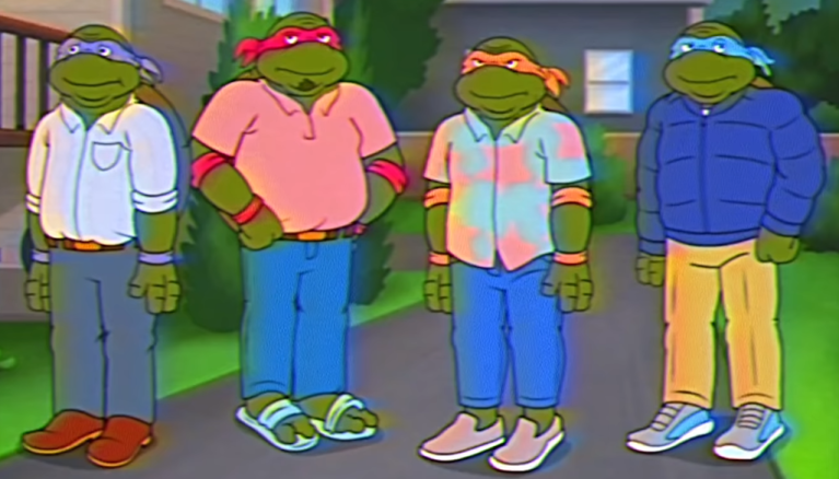 Middle Aged Mutant Ninja Turtles