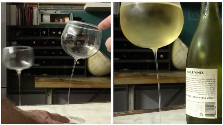 Wobbly Wine Glasses