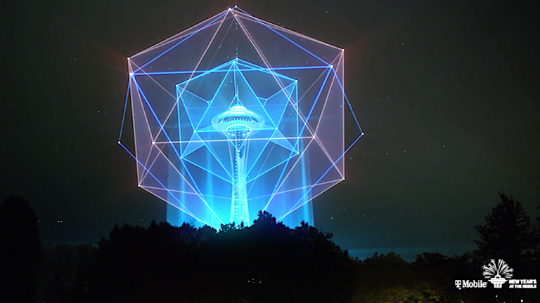 New Years Eve at The Space Needle