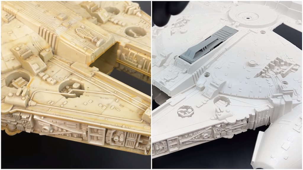 millennium falcon toy 70s