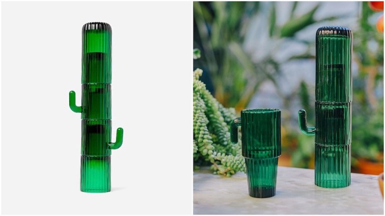 Stackable Cactus Long Glasses