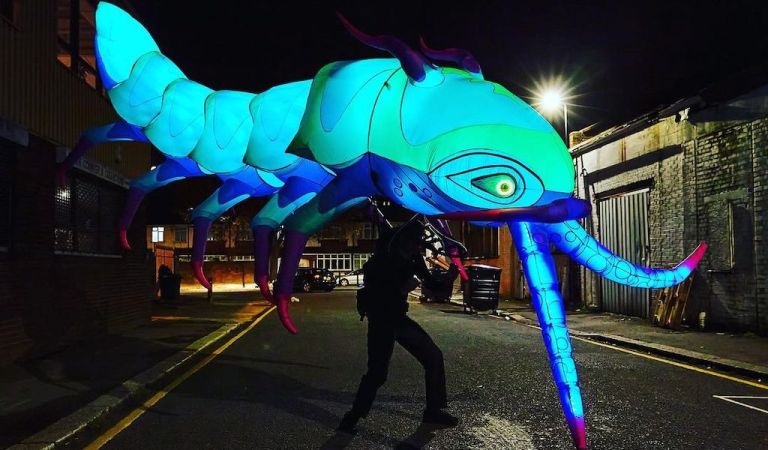 giant inflatable deepsea isopod