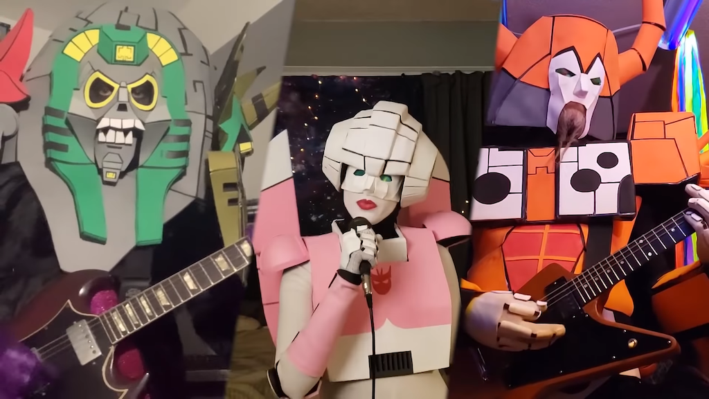 Transformers Themed Band The Cybertronic Spree Performs A Cover Of The Classic Heart Song