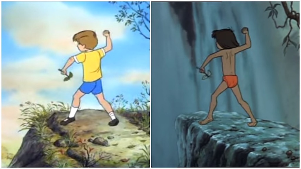Christopher Robin Mowgli Disney Template