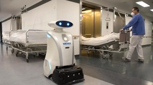 Franziska Munich Hospital Cleaning Robot