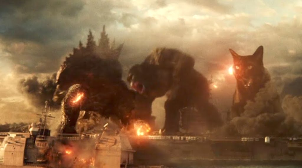 Kong vs Godzilla vs Wayne the Cat