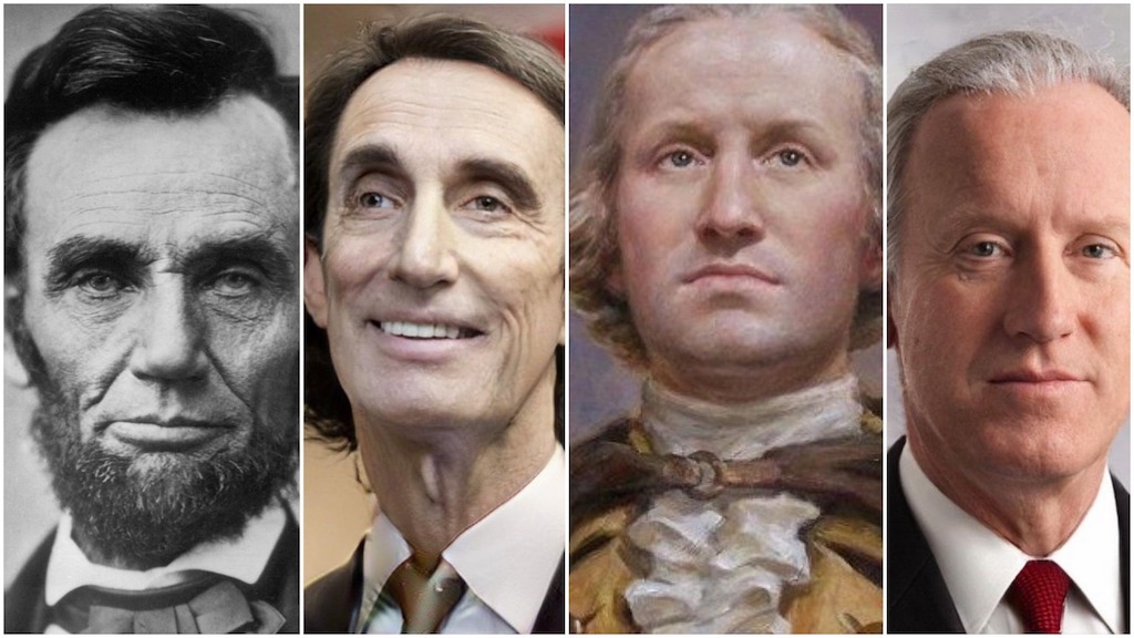 Lincoln Washington Modern Presidents