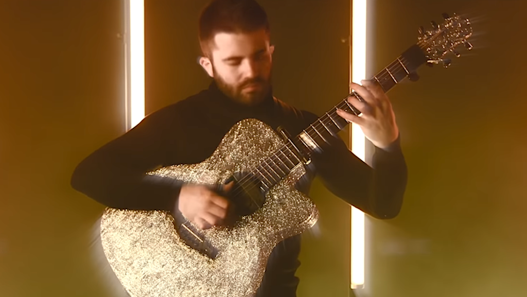 Lose Yourself to Dance Gold Acoustic Guitar